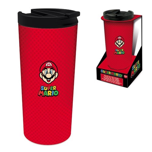 Super Mario Stainless Steel Travel Mug Super Mario Stainless Steel Travel Mug