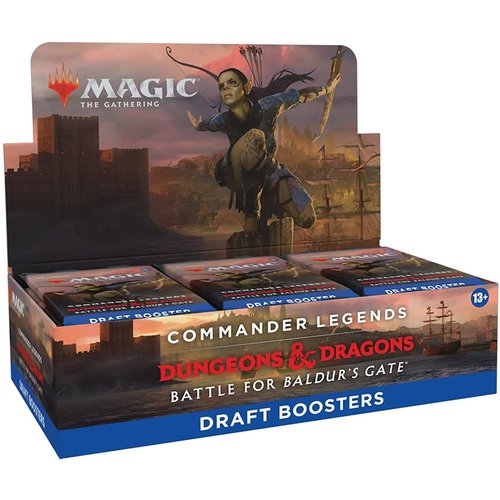 Wizards of The Coast MTG Card Game D&D Commander Legends Battle For Baldur's Gate Draft Booster
