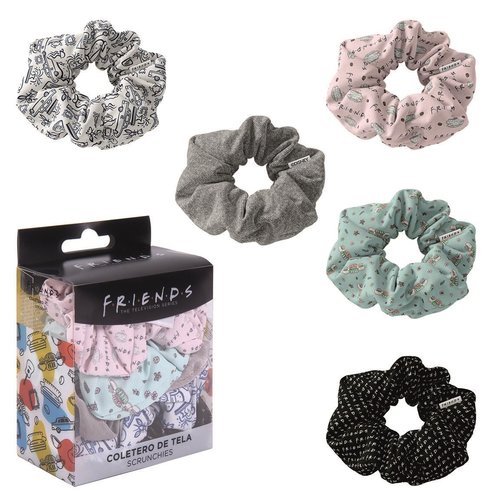 Cerda Friends Hair Accessoires Schrunchies x5