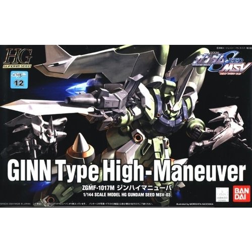 Bandai GUNDAM 1/144 HG Ginn High Spec Custom Model Kit 13cm