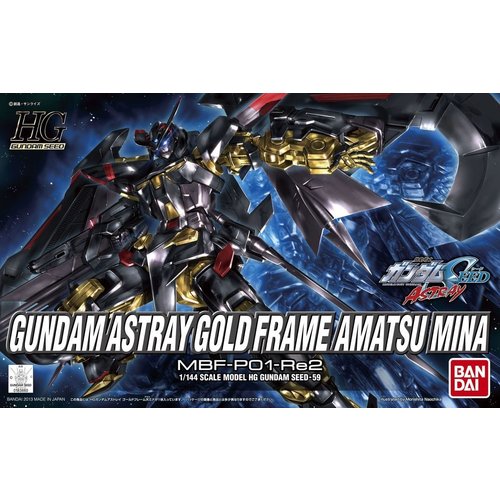 Bandai Gundam HG 1/144 Astray Gold Frame Amatsu Mina Model Kit
