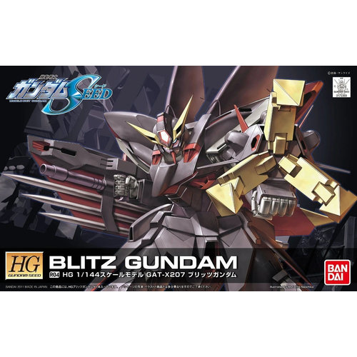 Bandai Gundam HG 1/144 R04 Blitz Gundam GAT-X207 Model Kit