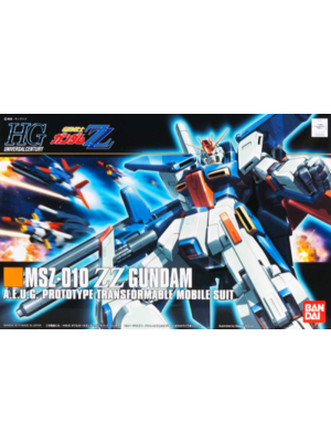 Bandai Gundam HGUC 1/144 ZZ Gundam Model Kit