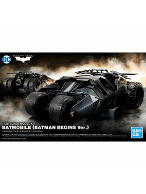 Bandai DC COMICS Batman 1/35 Batmobile (Batman Begins) Model Kit