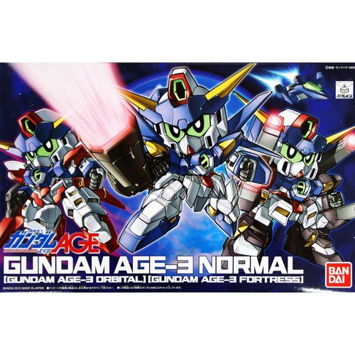 Bandai Gundam SD BB Senshi Gundam Age-3 Model Kit Bandai Gundam SD BB Senshi Gundam Age-3 Model Kit