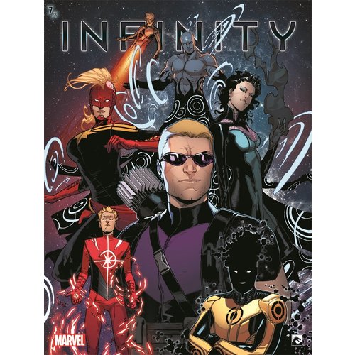 Dark Dragon Books Infinity 7 Soft Cover NL Comic Book