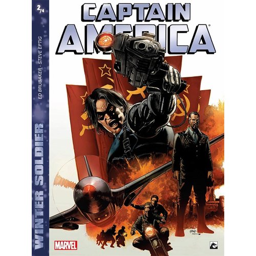 Dark Dragon Books Marvel Captain America 2 Soft Cover NL Comic Book