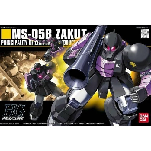 Bandai Gundam HGUC MS-05B Zaku I 1/144 Model Kit 068
