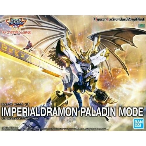 Bandai Digimon Figure Rise Standard Amplified Imperialdramon Paladin Mode Model Kit Bandai Digimon Figure Rise Standard Amplified Imperialdramon Paladin Mode Model Kit