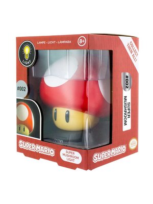 Paladone Nintendo Mushroom 3D Icon Light 10cm