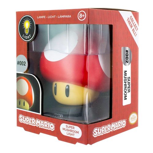 Paladone Nintendo Mushroom 3D Icon Light 10cm