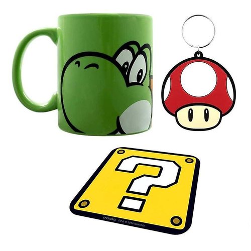 Pyramid Nintendo Yoshi Gift Set Mug/Coaster/Keychain