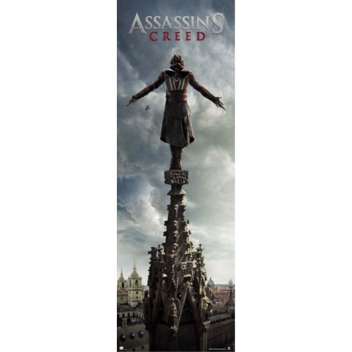 Hole in the Wall Assassins Creed Doorposter 53x158