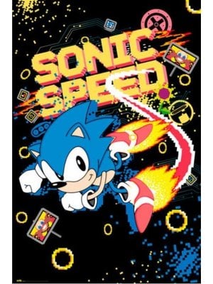 Pyramid Sonic Speed Maxi Poster 61x91.5