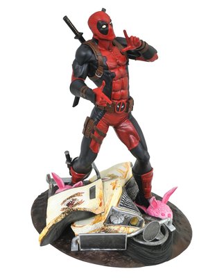 Diamond Select Toys Marvel Deadpool Taco Truck Edition Gallery PVC Diorama 25cm