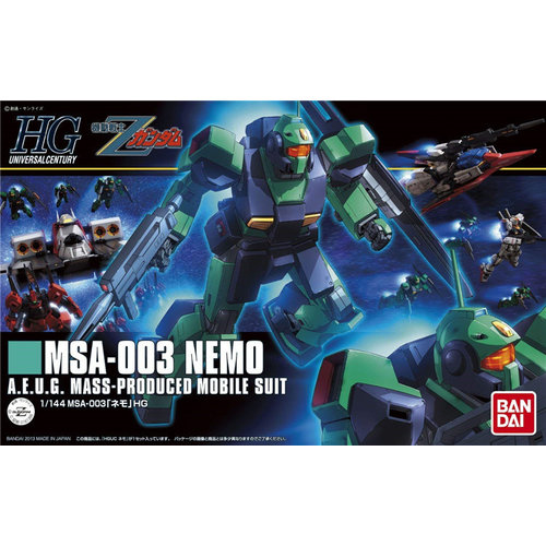 Bandai Gundam HGUC 1/144 MSA-003 Nemo Model Kit 150