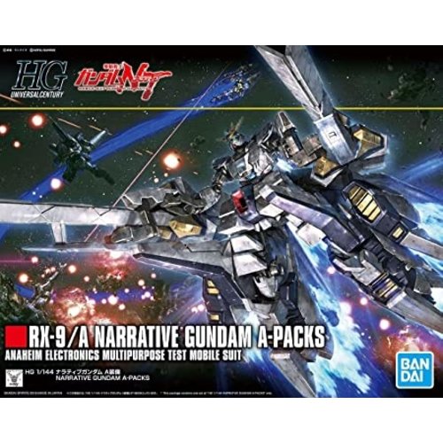 Bandai Gundam HGUC 1/144 RX-9/A Narrative Gundam A-Packs Model Kit 218