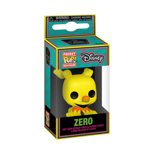 Funko Funko Pocket POP! Nightmare Before Christmas Blacklight Zero Funko Funko Pocket POP! Nightmare Before Christmas Blacklight Zero