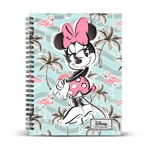 Karactermania Disney Minnie Mouse Tropic A4 Notebook 23.5x30x1.5cm Karactermania Disney Minnie Mouse Tropic A4 Notebook 23.5x30x1.5cm