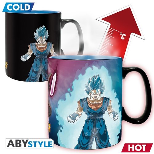 Abystyle Dragon Ball Super Vegetto & Trunks Heat Change Mug 460ml Abystyle Dragon Ball Super Vegetto & Trunks Heat Change Mug 460ml