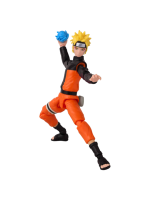 Bandai Red Naruto Uzumaki Naruto Sage mode Figure Anime Heroes 17cm