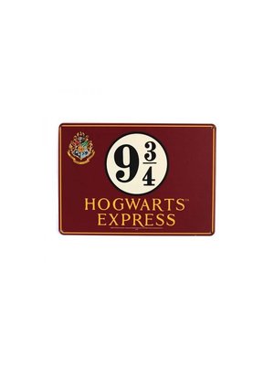 HMB Harry Potter Metal Wall Sign Hogwarts Express 21x15cm