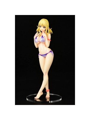 Orcatoys Fairy Tail Lucy Heartfilia Swinsuit Twin Tail Statue 27cm Orcatoys