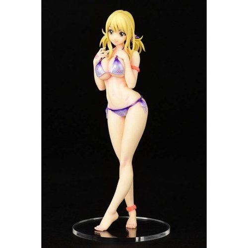 Orcatoys Fairy Tail Lucy Heartfilia Swinsuit Twin Tail Statue 27cm Orcatoys