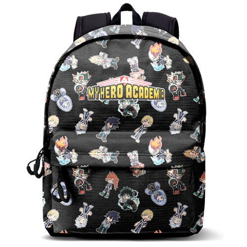 My Hero Academia Character Backpack Recycled Material 30x41x18 My Hero Academia Character Backpack Recycled Material 30x41x18