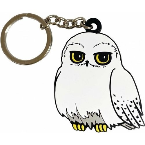 Groovy Harry Potter Hedwig rubber Keyring