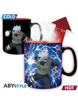 Abystyle Naruto Shippuden Kakashi / Itachi Heat Change Mug 460ml