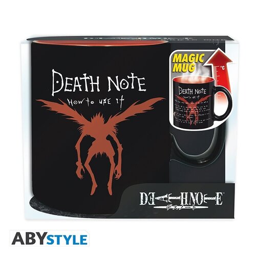 Abystyle Death Note Kira & Ryuk Heat Change Mug 460ml