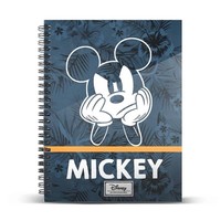 Disney Mickey Mouse Blue Notebook A5 16.5x21x1.5cm
