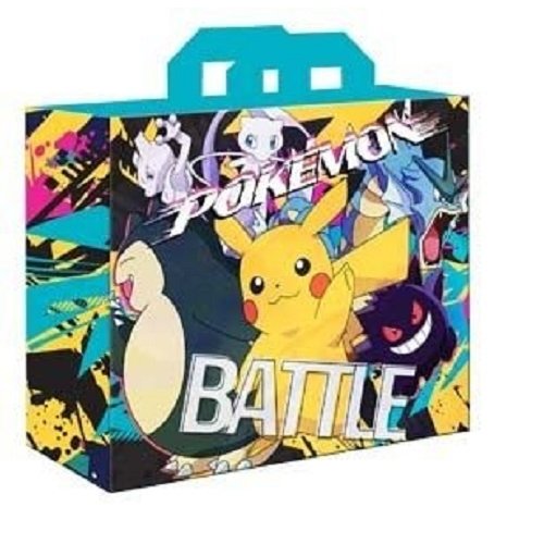 Pokemon Pokemon Battle Shopping Bag 40x45x20cm Pokemon Pokemon Battle Shopping Bag 40x45x20cm
