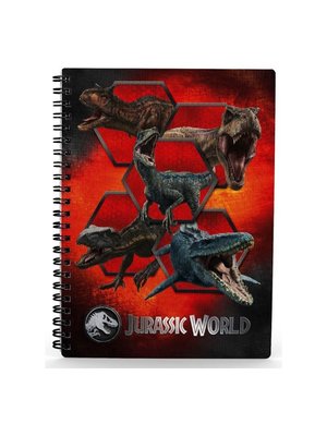 SD Toys Jurassic World Carnivorous A5 3D Notebook