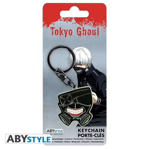 Abystyle Tokyo Ghoul Mask Metal Keychain Abystyle Tokyo Ghoul Mask Metal Keychain