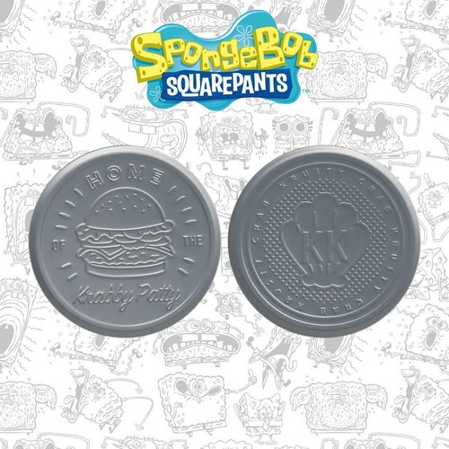 Fanattik Spongebob Squarepants Krusty Crab Set Of 4 Metal Coasters