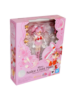 Bandai Tamashii Nations Sailor Moon Chibi Moon Animation Color SHf Figuarts Pvc Action Figure