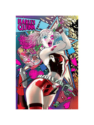 Pyramid Batman Harley Quinn Neon Maxi Poster 61x91.5