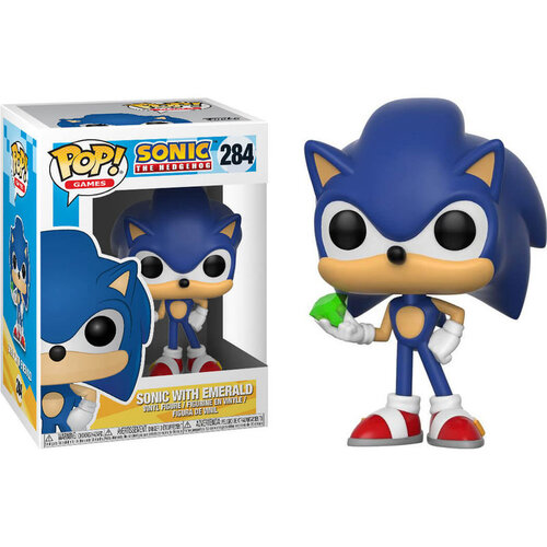 Funko Funko POP! Sonic the Hedgehog 284 Sonic with Emerald