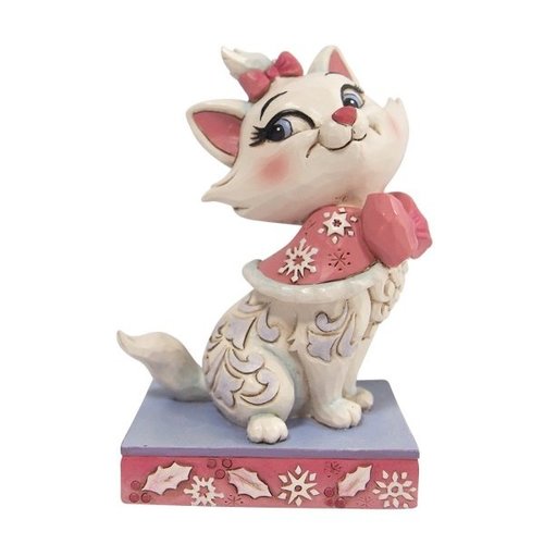 Disney Traditions Disney Traditions Purrfect Kitty Christmas Marie Figurine Disney Traditions Disney Traditions Purrfect Kitty Christmas Marie Figurine