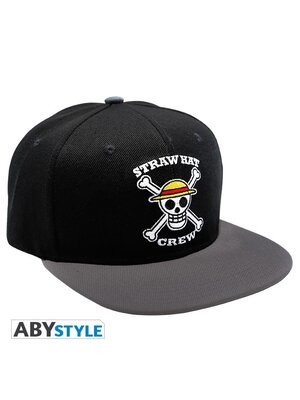 Abystyle One Piece Snapback Cap Straw Hat Crew