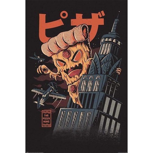 Pyramid Ilustrate Pizza Kong 61x91,5cm Poster