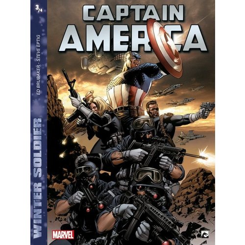 Dark Dragon Books Captain America 3 Soft Cover NL Comic Book