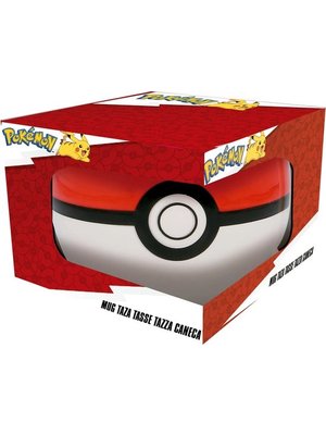 Abystyle Pokemon Pokeball 3D Mug 330ml