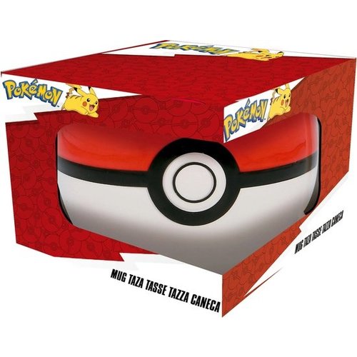 Abystyle Pokemon Pokeball 3D Mug 330ml