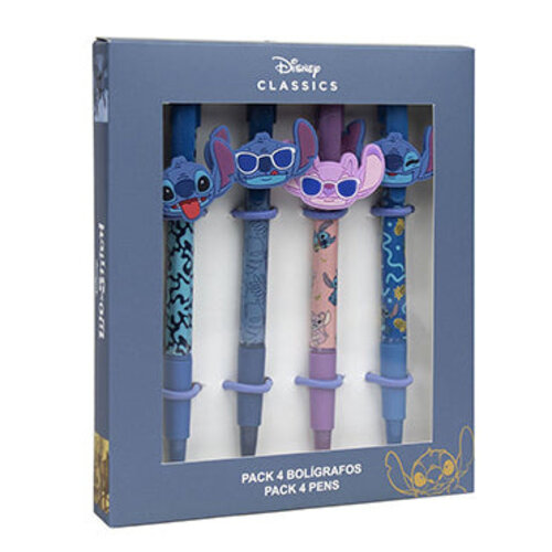 Disney Lilo & Stitch Pen 4 Pack Disney Lilo & Stitch Pen 4 Pack