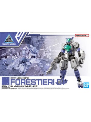 Bandai Gundam 30MM 1/144 eEXM-S01U Forestieri 01 Model Kit