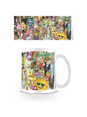 Rick And Morty Characters Mug 300ml