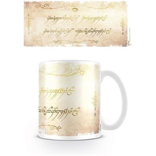 Pyramid Lord Of The Rings Ring Inscription Mug 300ml Pyramid Lord Of The Rings Ring Inscription Mug 300ml